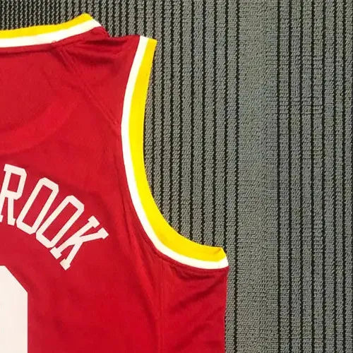 NBA Houston RocketsRound Neck Red Jersey WESTBROOK#0 S-XXL