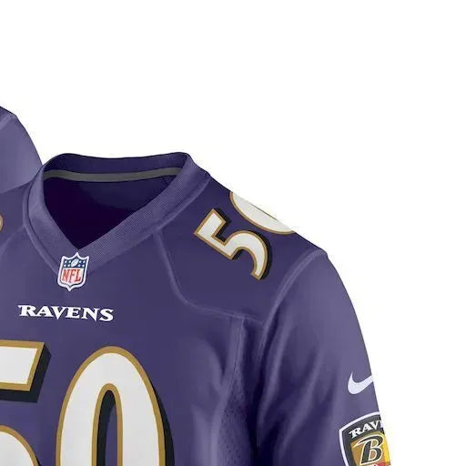 NFL Baltimore Ravens Jeysey VAN NOY #50