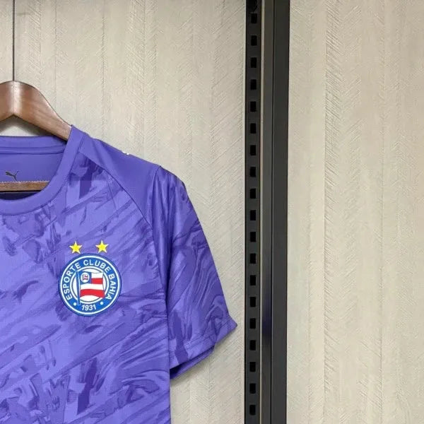 202627 Bahia Goalkeeper Purple Jersey Fan Version