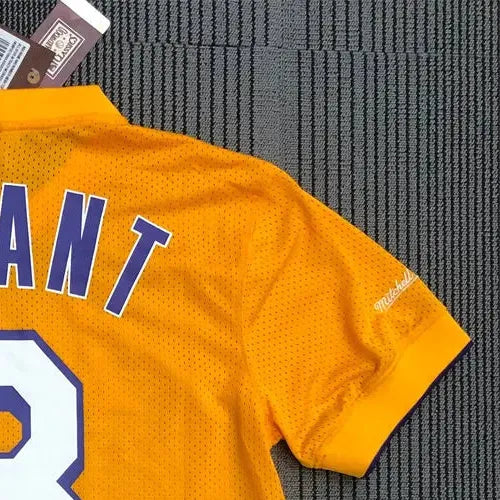 NBA Los Angeles Lakers Mitchellness Jersey Golden BRYANT#8 S-XXL