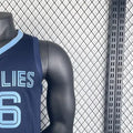 NBA Memphis Grizzies 2023 Round Neck Black Jersey SMART#36 S-XXL