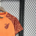 202425 Atlético Paranaense Pre-match training Orange jersey Fan Version