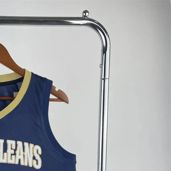 NBA New Orleans Pelicans V-Neck Dark Blue jersey INGRAM#14 S-XXL