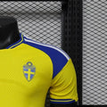 Sweden 2026 World Cup Home Jersey Player Version