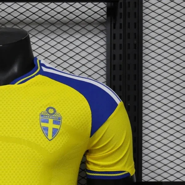 Sweden 2026 World Cup Home Jersey Player Version