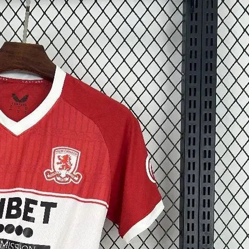 202526 Middlesbrough Home Red jersey Fan version