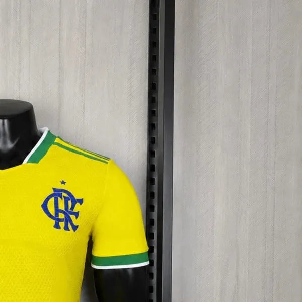 202627 Flamengo World Cup Edition Yellow Jersey Player Version