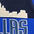 NBA Dallas Mavericks V Neck Snow Mountain Royal Blue Jersey PORZINGIS#6 S-XXL