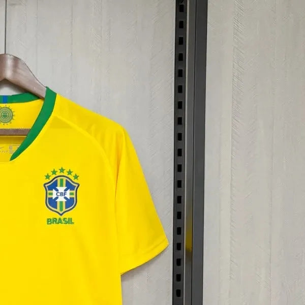 Retro Brazil 2018 Home jersey Fan Version