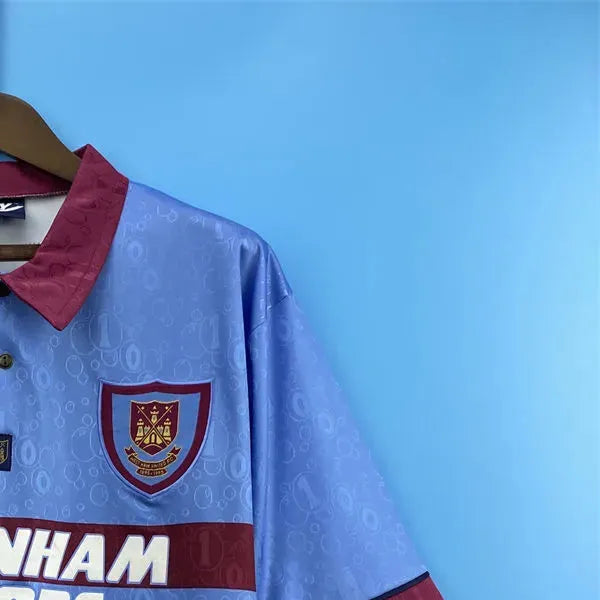 Retro West Ham United 9597 away jersey Fan Version
