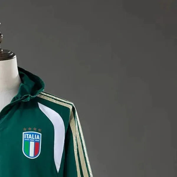 2026 Italy Royal Green Jacket Windbreaker