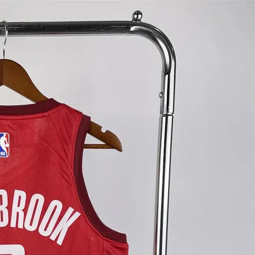 NBA Houston Rockets WESTBROOK#0 201819 Earned Edition Swingman Jersey S-XXL