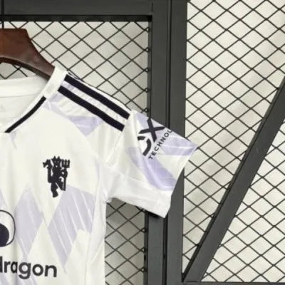 202526 Manchester United Away jersey kids Kits size 16-28