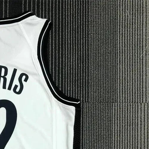 NBA Brooklyn Nets V-Neck White 75th anniversary Jersey HARRIS#12 S-XXL