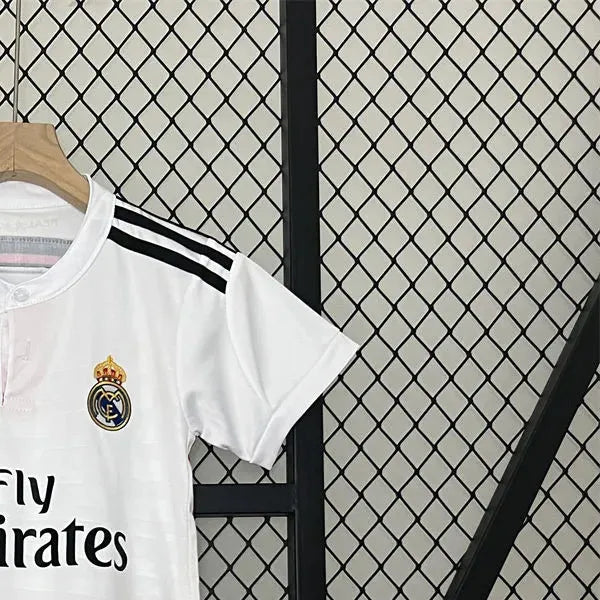 Retro Real Madrid 1415 home jersey Kid Kits Size 16-28