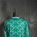 Retro Germany 199091 Away jersey Long Sleeve Fan Version