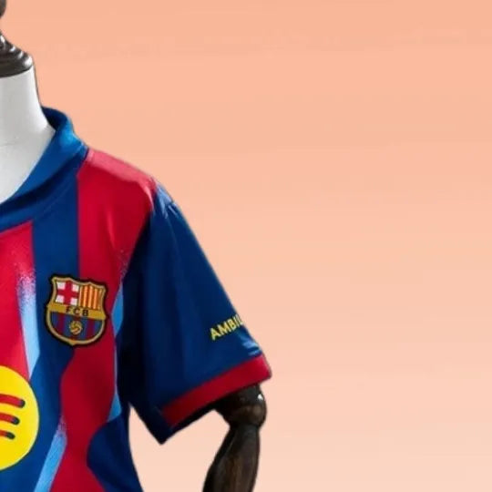 202526 Barcelona Third Away jersey kids Kits size 16-28