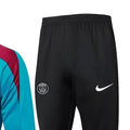 2425 PSG Blue Long-sleeved half-pull training kit Football team kit