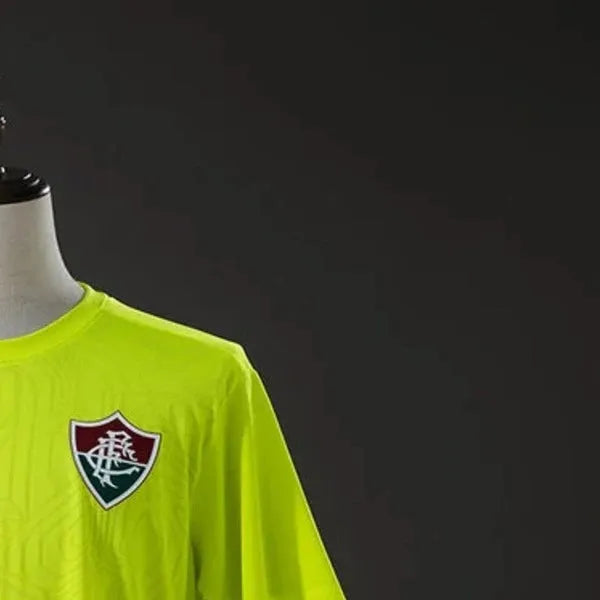 202627 Fluminense Training Neon Yellow Jersey Fan Version