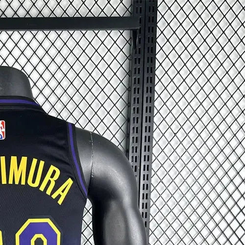 NBA Los Angeles Lakers 2425 City Edition Purple Jersey HACHIMURA#28 S-XXL