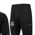 2425 Corinthians Black Long-sleeved half-pull training kit Football team kit