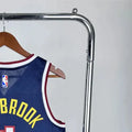 NBA Denver Nuggets Round Neck Dark Blue jersey WESTBROOK#4 S-XXL
