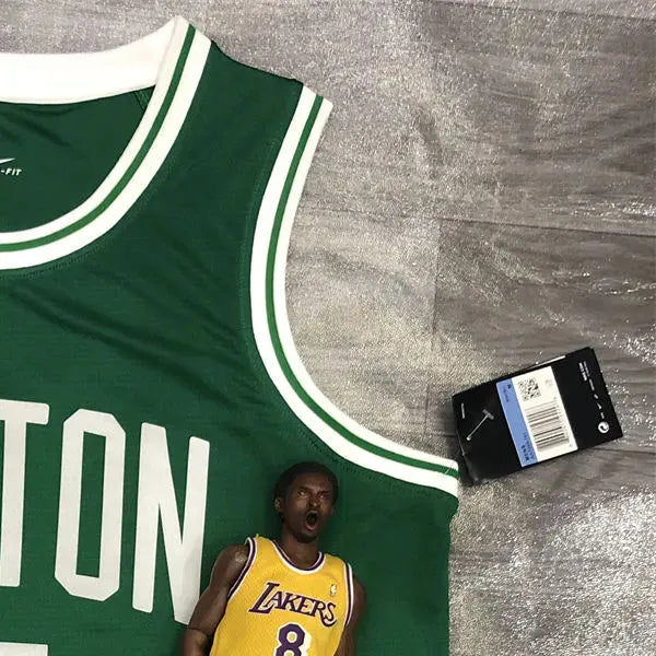 NBA Boston Celtics round neck Retro Green Jersey Irving #11 S-XXL