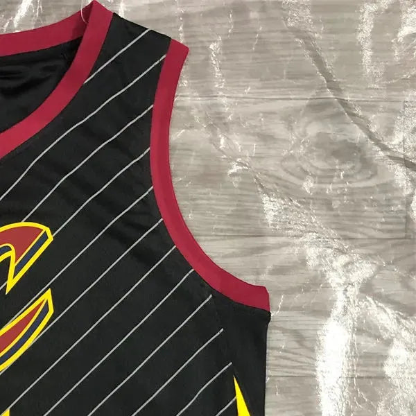 NBA Cleverland Cavaliers V-Neck Black jersey ROSE#1 S-XXL