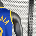 NBA Golden State Warriors 2023 V-Neck Blue Jersey IGUODALA#9 S-XXL