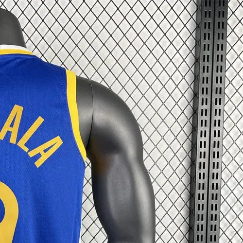 NBA Golden State Warriors 2023 V-Neck Blue Jersey IGUODALA#9 S-XXL