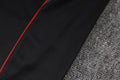 202526 Ajax black Long-sleeved half-pull training kit Football team kit