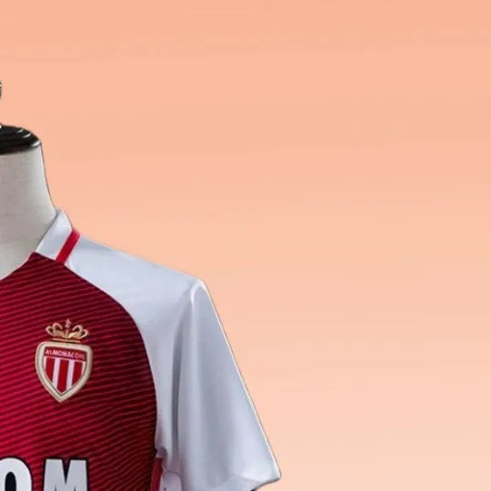 Retro Monaco 201617 Home jersey Fan version