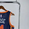 NBA New York Knicks V-Neck JORDAN Edition Black jersey ROSE#4 S-XXL