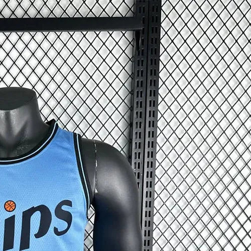 NBA Los Angeles Clippers 2425 City Edition Round Neck Blue Jersey LEONARD#2 S-XXL