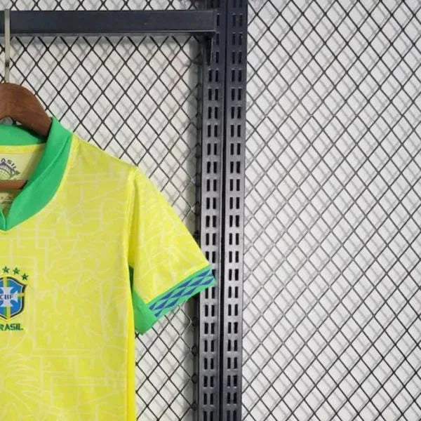 202425 Brazil Jesu Special Edition jersey Kid Kits Size 16-28