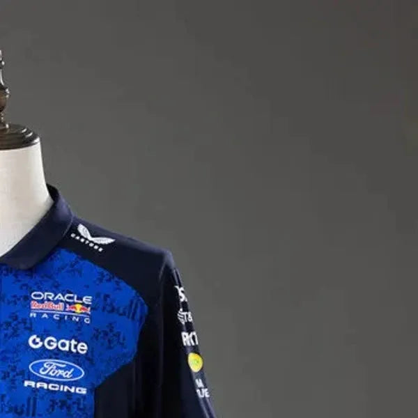 F1 Racing Oracle Red Bull 2026 Blue Shirt POLO