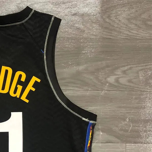 NBA Brooklyn Nets V-Neck Black Jersey ALDRIDRGE#21 S-XXL