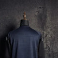 202526 Sevilla Half-Pull long Sleeve Black Hoodie