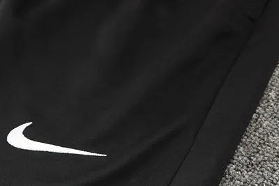 2425 Portugal Black raining Set Shirt and Shorts