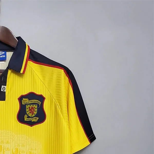 Retro Scotland 9698 Yellow jersey Fan Version