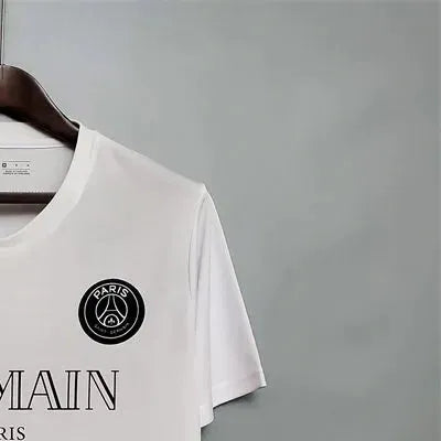 2021 PSG training suit white Jersey Fan Version