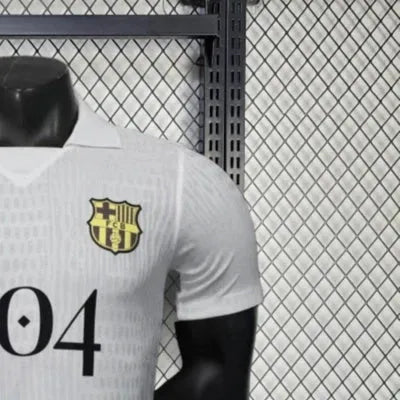 202526 Barcelona Special Edition White jersey Player Version