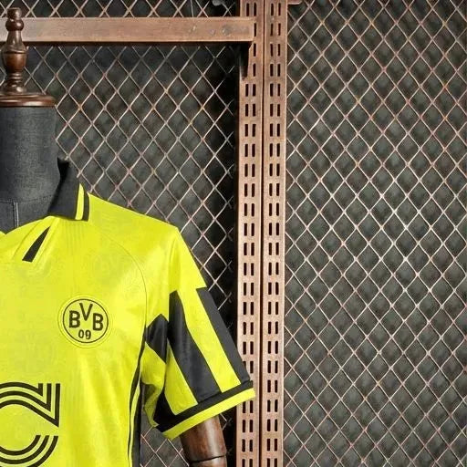 Retro Dortmund 199697 home jersey Fan Version