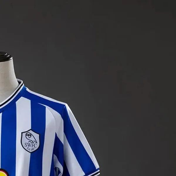 Retro Sheffield Wednesday F.C. 2001 Home Jersey Fan Version