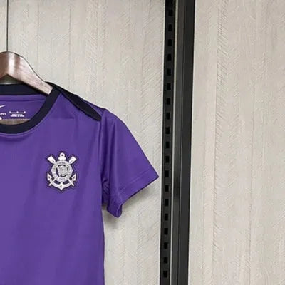 202526 Corinthians Training Purple Womens Jersey Fan Version