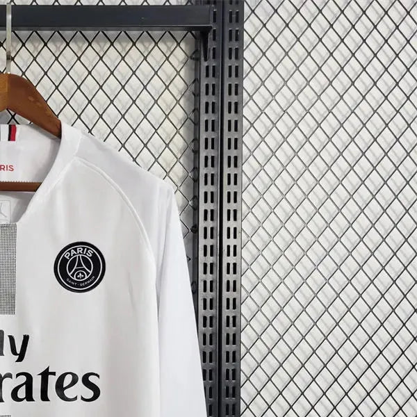 Retro PSG 1819 Black Long Sleeve jersey Fan Version