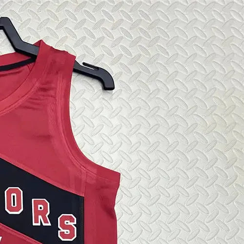 NBA Toronto Raptors V-Neck Red Jersey BARNES#4 S-XXL