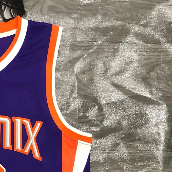 NBA Phoenix Suns V-Neck Purple jersey NASH#13 S-XXL