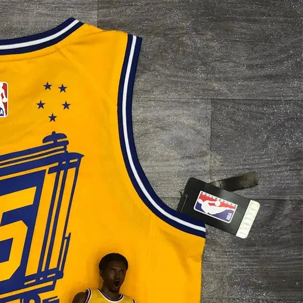 NBA Golden State Warriors Round neck Yellow Jersey DURANT#35 S-XXL