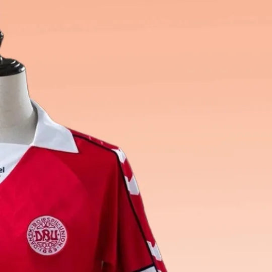 Retro Denmark 1988 Home jersey Fan Version